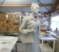 Betonskulpturen – Kunst im See